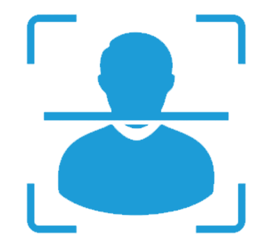 Biometric land registration icon